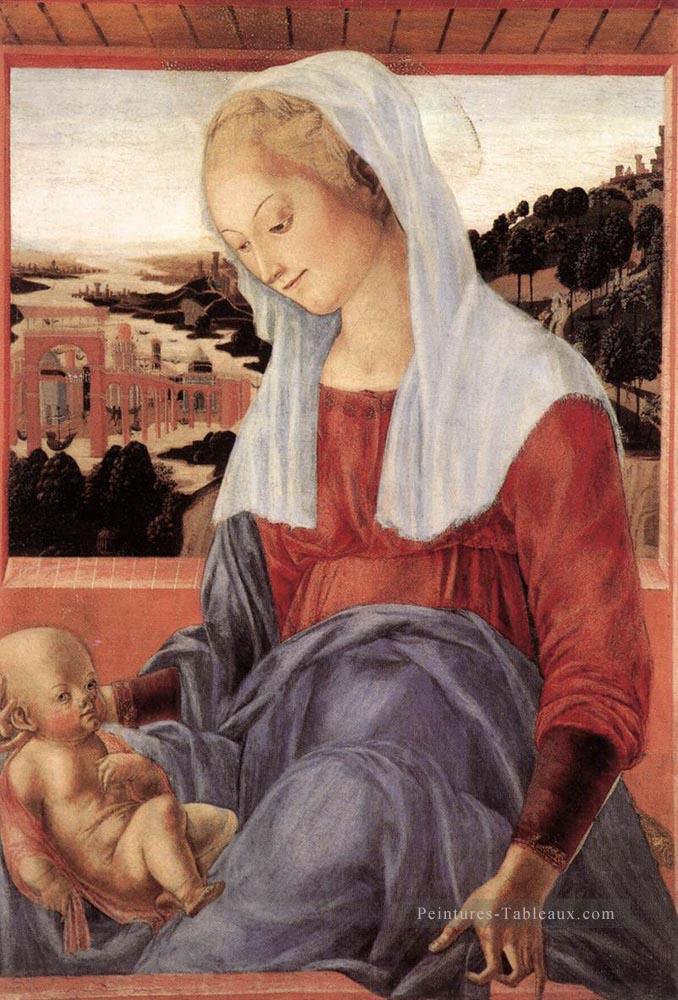 Vierge à l’Enfant 1472 Sienne Francesco di Giorgio Peintures à l'huile